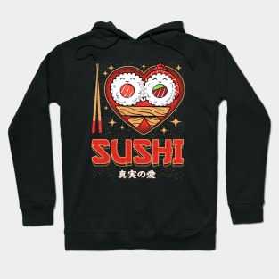 I Love Sushi Hoodie